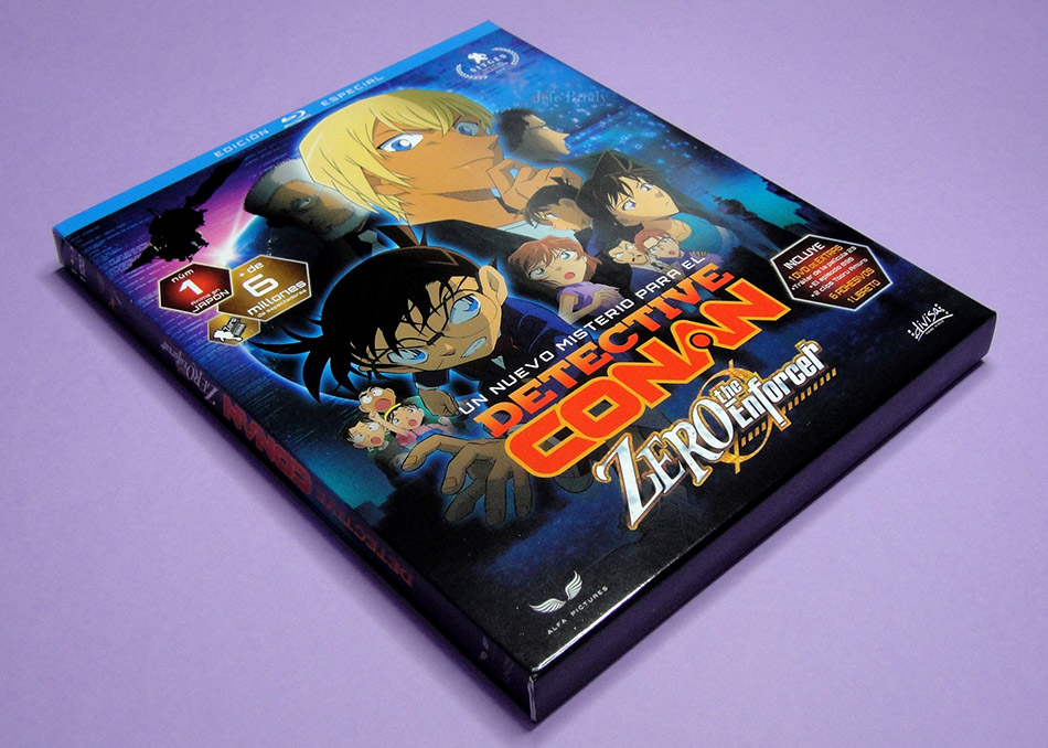 Fotografías del Digipak de Detective Conan: Zero the Enforcer en Blu-ray 2