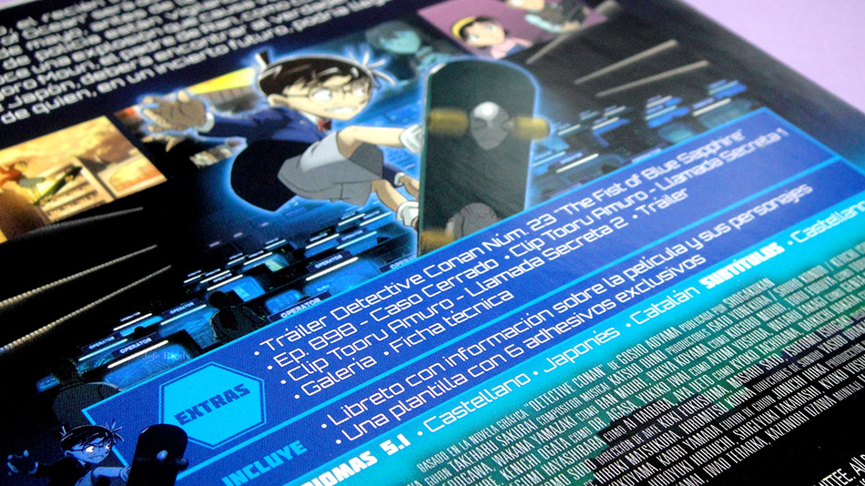 Fotografías del Digipak de Detective Conan: Zero the Enforcer en Blu-ray 5