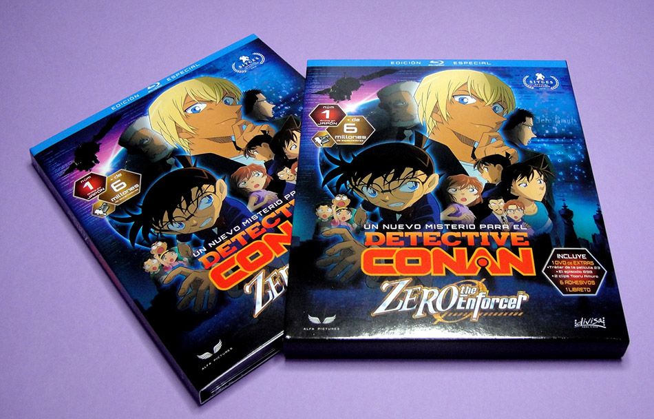 Fotografías del Digipak de Detective Conan: Zero the Enforcer en Blu-ray 7