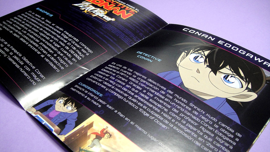 Fotografías del Digipak de Detective Conan: Zero the Enforcer en Blu-ray 15
