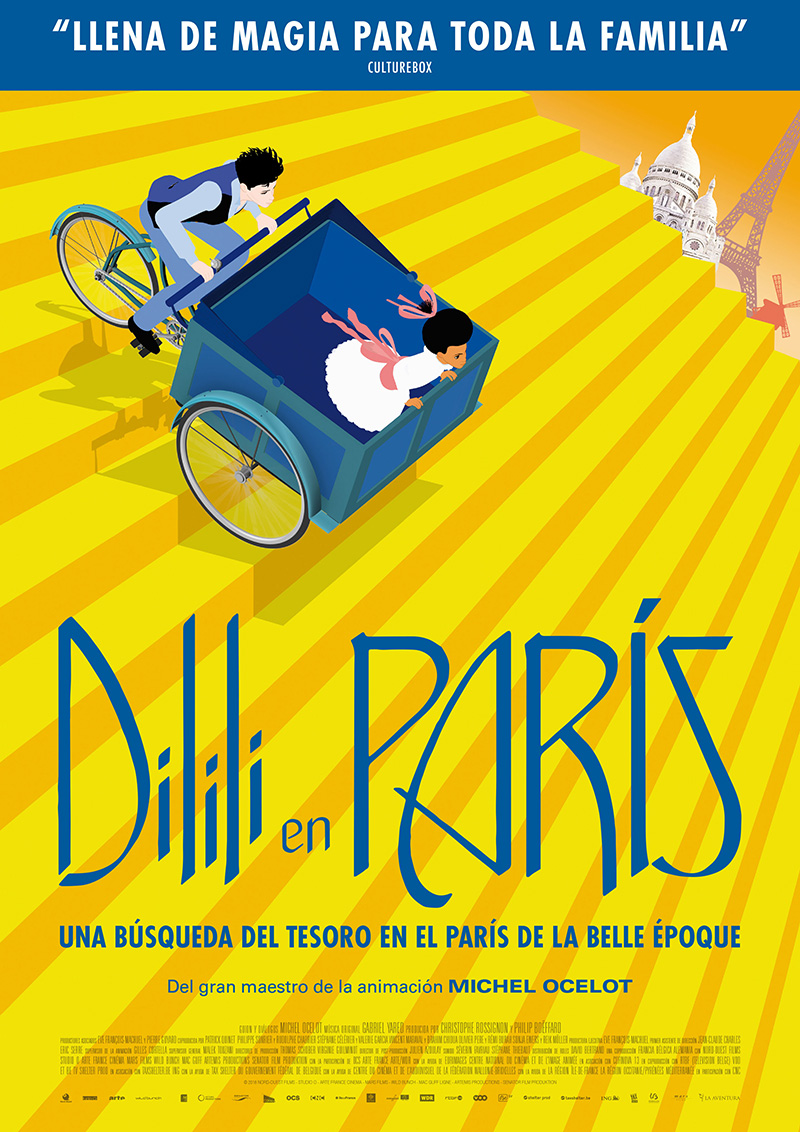 Tráiler de la película de animación Dilili en París