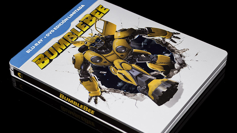 Fotografías del Steelbook de Bumblebee en Blu-ray