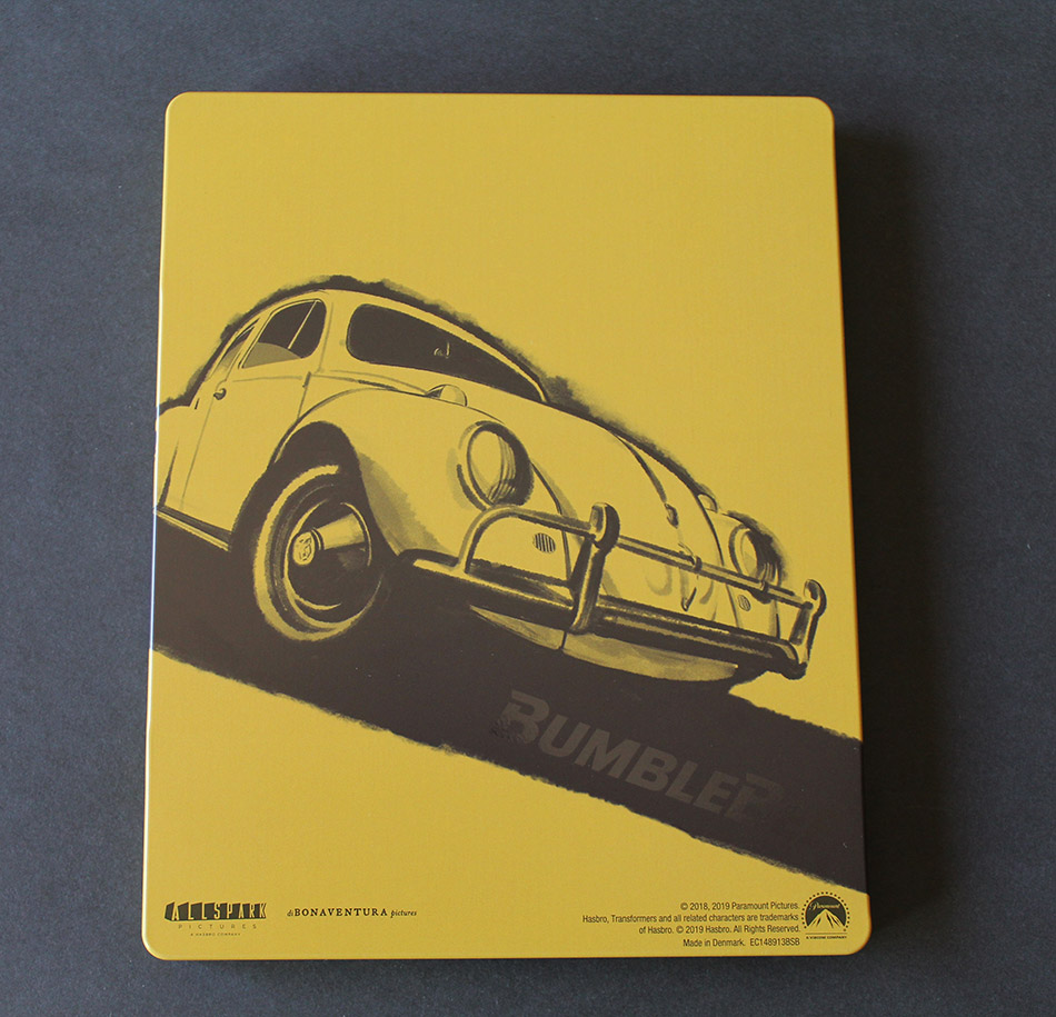 Fotografías del Steelbook de Bumblebee en UHD 4K 9