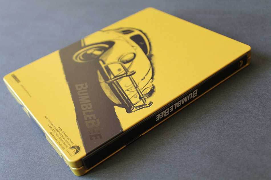 Fotografías del Steelbook de Bumblebee en UHD 4K 10