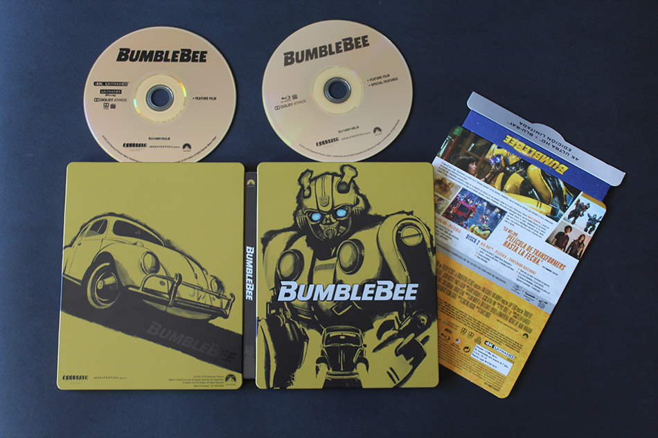 Fotografías del Steelbook de Bumblebee en UHD 4K 19