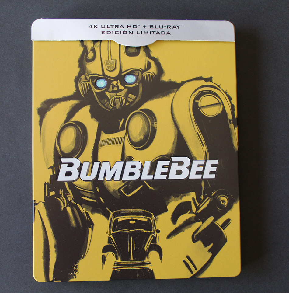 Fotografías del Steelbook de Bumblebee en UHD 4K 1