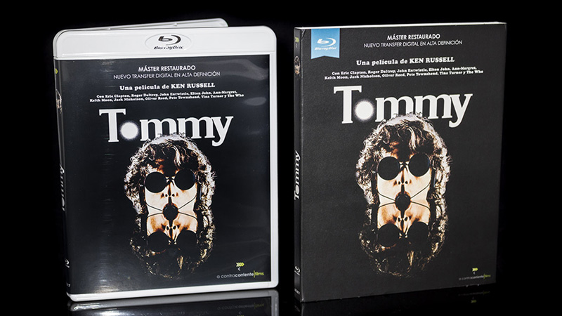 Fotografías de la edición con funda de Tommy en Blu-ray