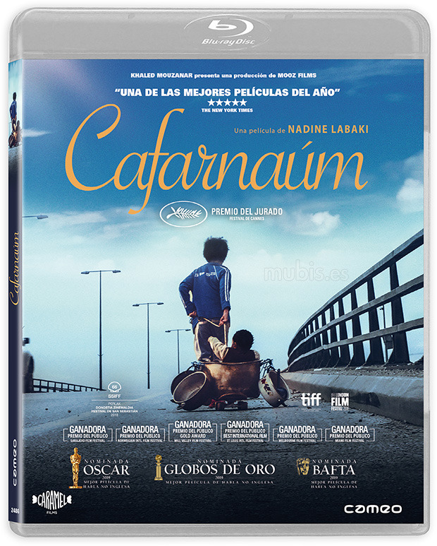 Detalles de la caja de Cafarnaúm en Blu-ray 1