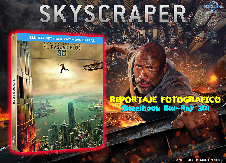 Fotografías del Steelbook de El Rascacielos en Blu-ray 3D 1