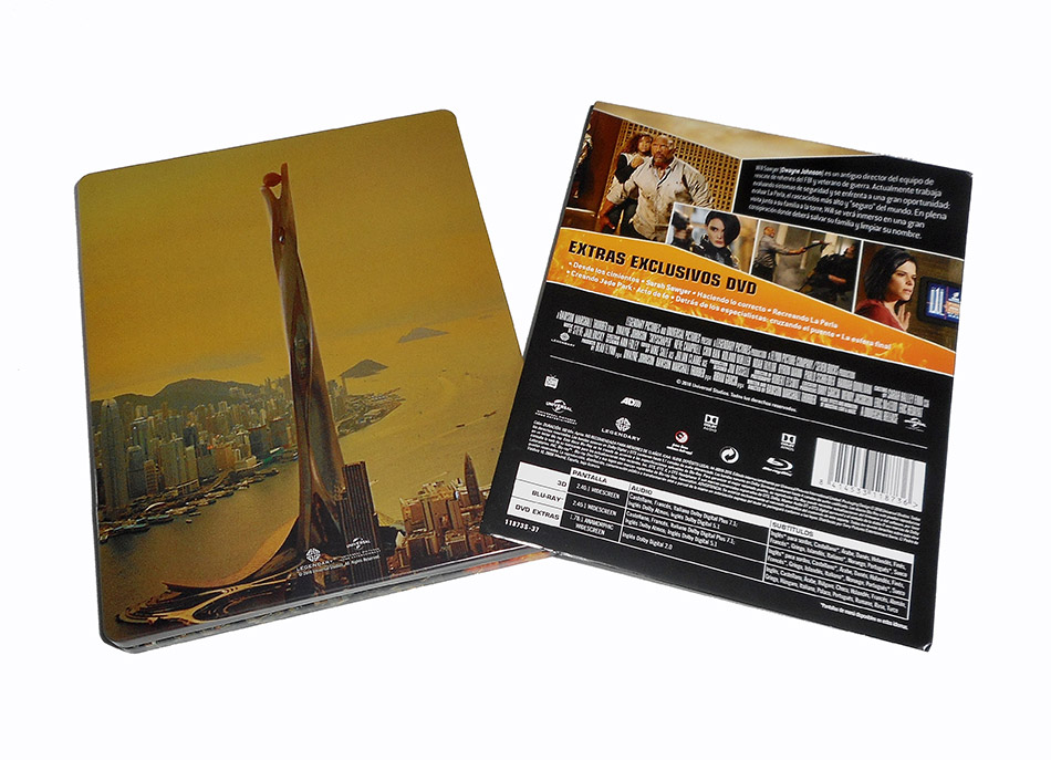 Fotografías del Steelbook de El Rascacielos en Blu-ray 3D 6