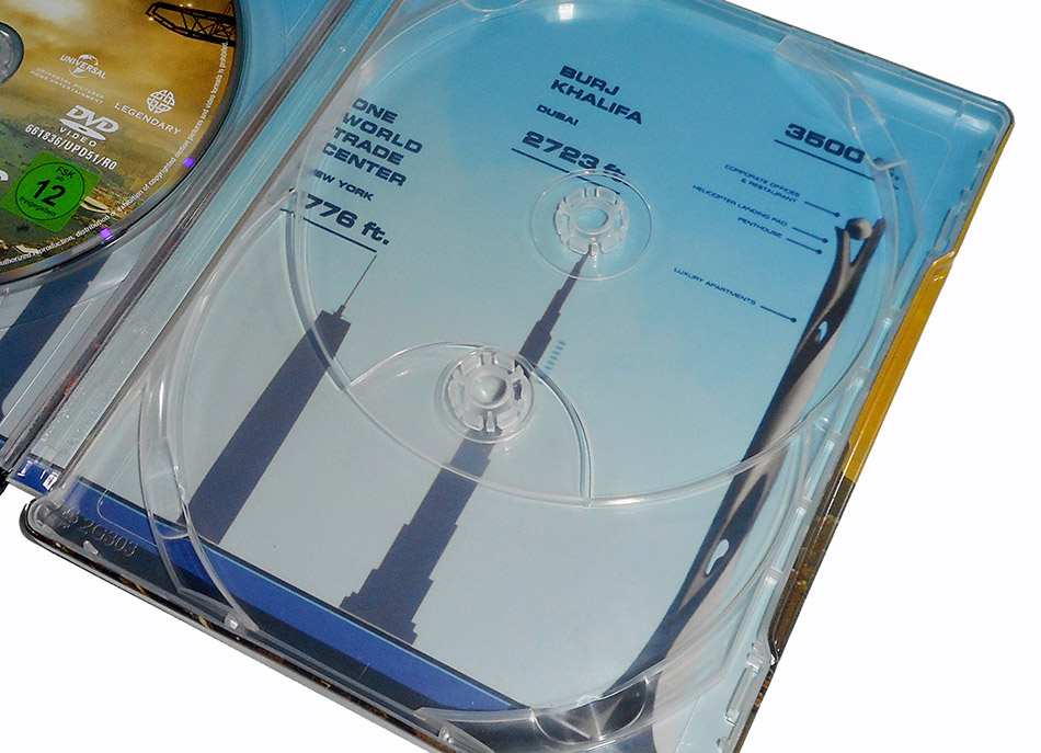 Fotografías del Steelbook de El Rascacielos en Blu-ray 3D 12
