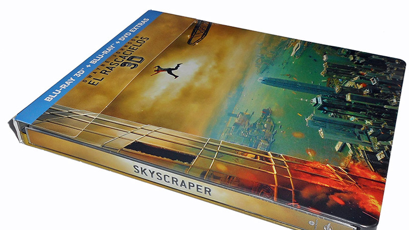 Fotografías del Steelbook de El Rascacielos en Blu-ray 3D