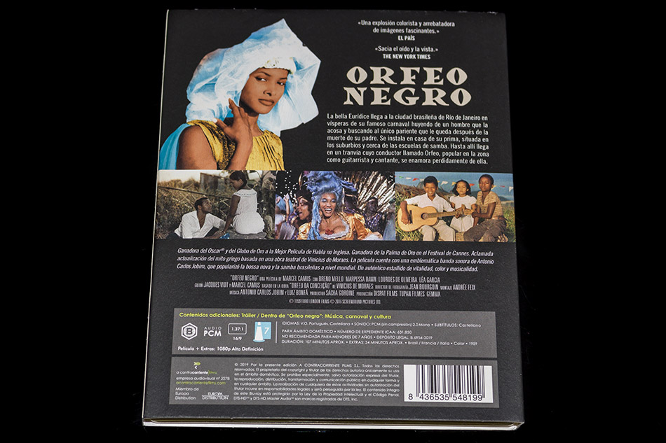 Fotografías de la edición 60º aniversario Orfeo Negro en Blu-ray 6