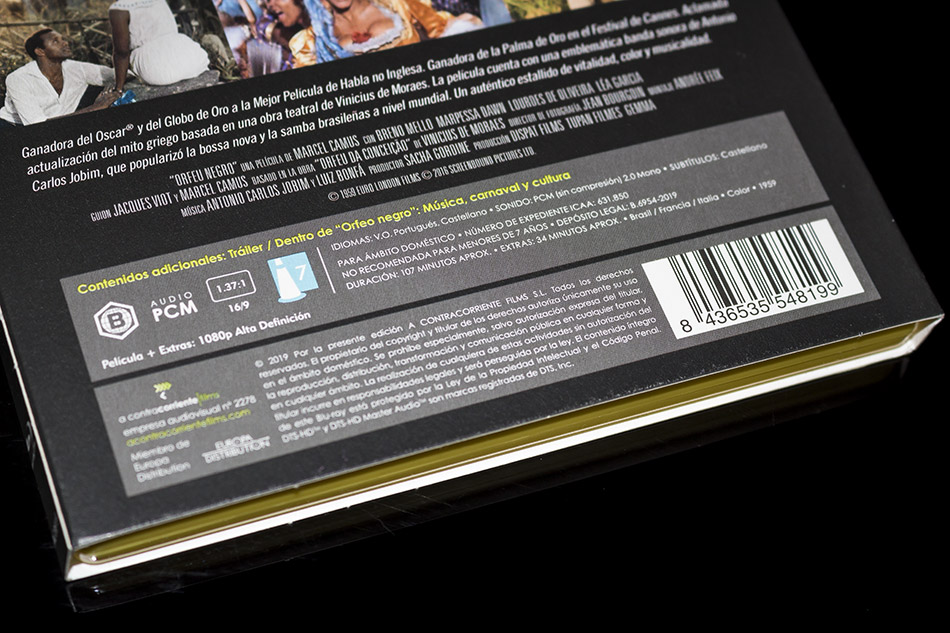 Fotografías de la edición 60º aniversario Orfeo Negro en Blu-ray 8