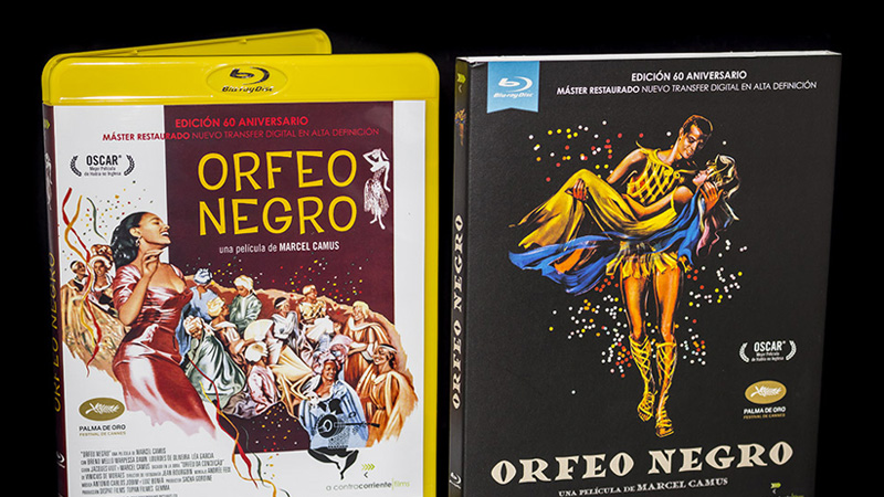 Fotografías de la edición 60º aniversario de Orfeo Negro en Blu-ray