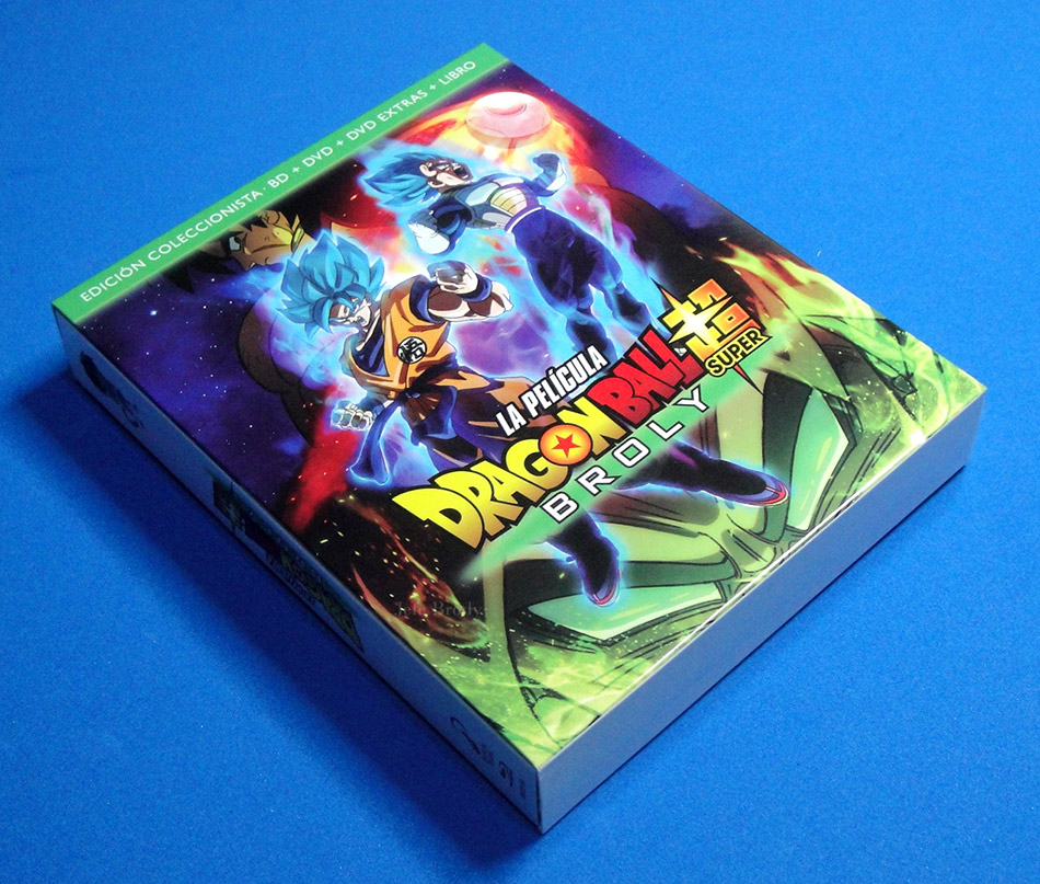 Fotografías de la edición coleccionista de Dragon Ball Super Broly en Blu-ray 2