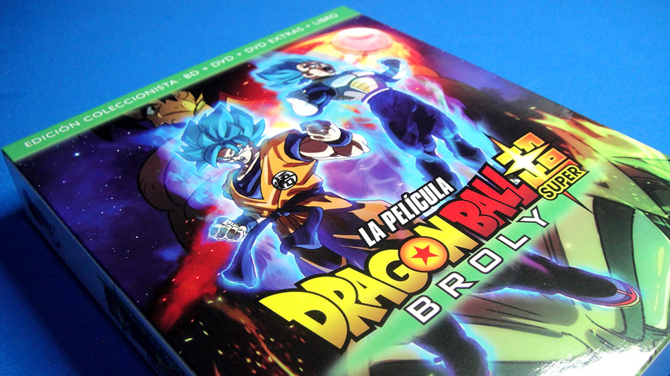 Fotografías de la edición coleccionista de Dragon Ball Super Broly en Blu-ray 4