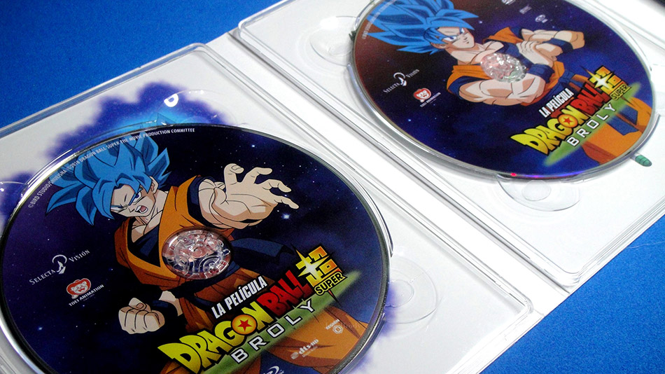 Fotografías de la edición coleccionista de Dragon Ball Super Broly en Blu-ray 8