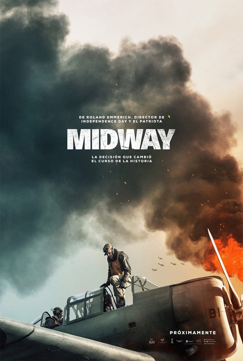 Primeras imágenes y póster de Midway, dirigida por Roland Emmerich 1