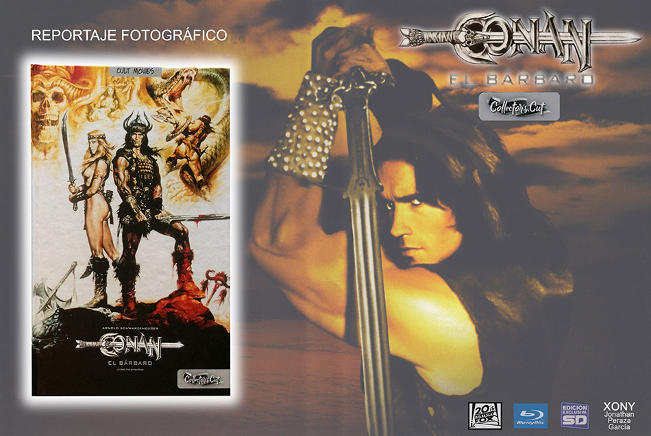 Fotografías de Conan, El Bárbaro Collector's Cut en Blu-ray 1