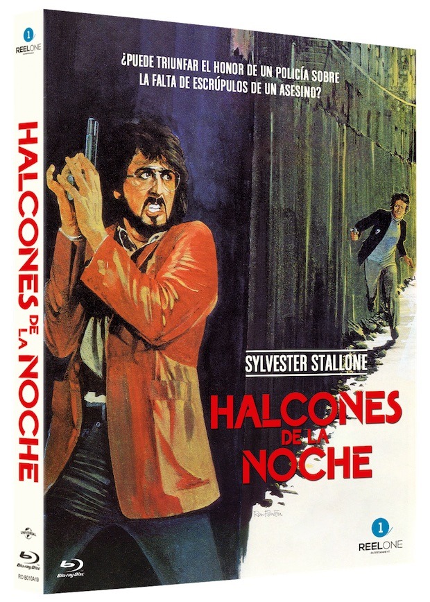 Diseño de la carátula de Halcones de la Noche en Blu-ray 1