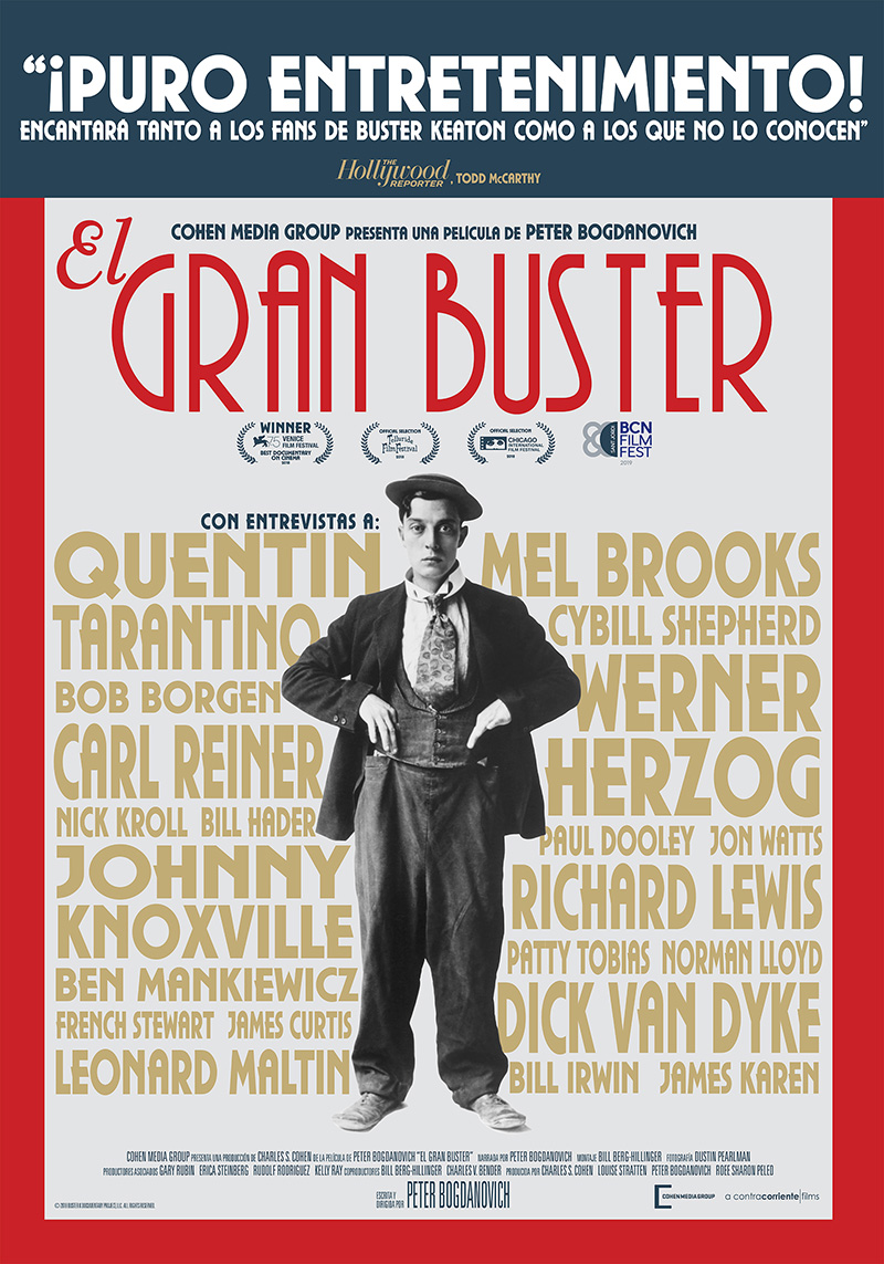 Tráiler de El Gran Buster, homenaje al maestro del Cine mudo