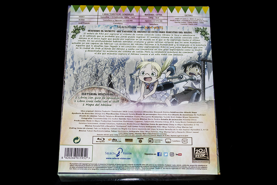 Fotografías de Made in Abyss 1ª Temporada en Blu-ray 6