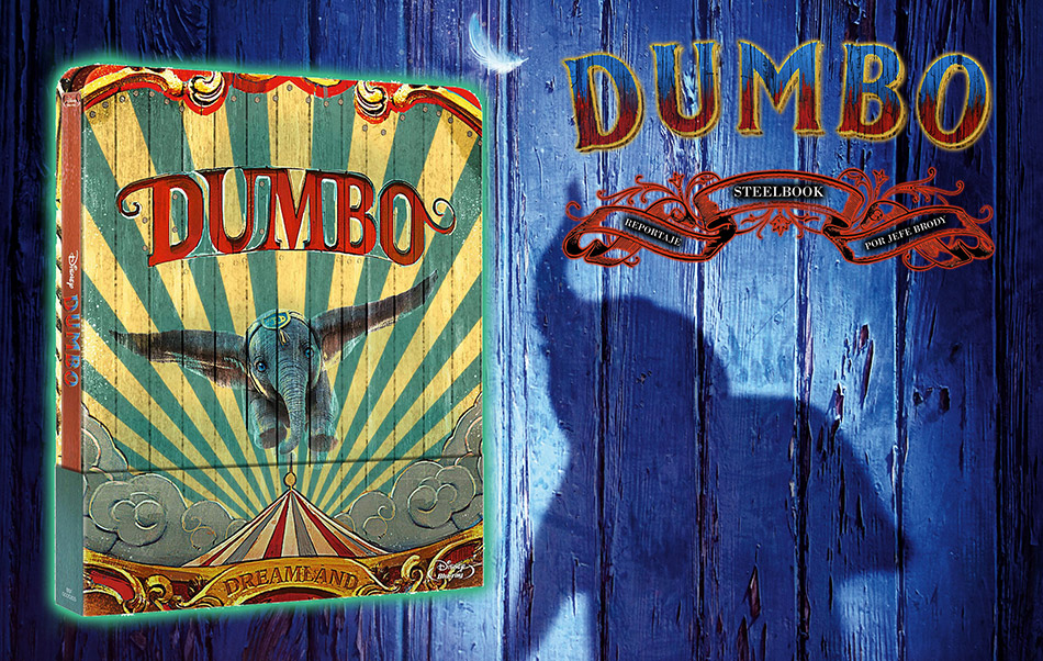 Fotografías del Steelbook de Dumbo en Blu-ray 1