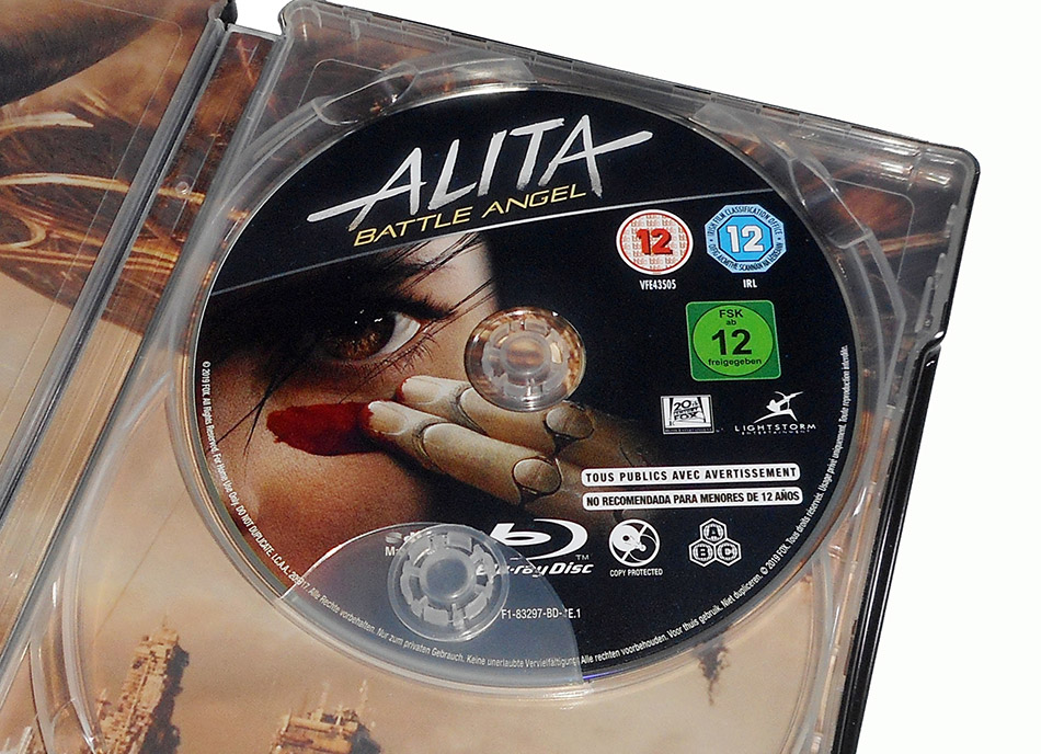 Fotografías del Steelbook de Alita: Ángel de Combate en Blu-ray 3D 11