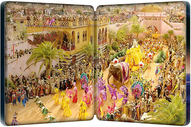 Diseño de la carátula de Aladdin - Edición Metálica en Blu-ray 3