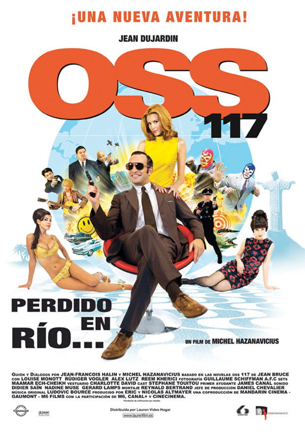 OSS 117, el agente secretro francés, pronto en Blu-ray