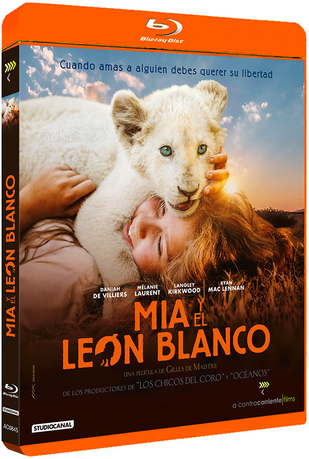 Desvelada la carátula del Blu-ray de Mia y el León Blanco 1