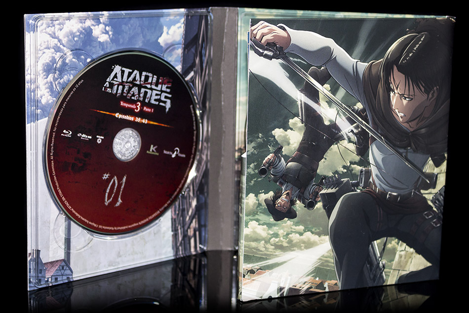 Fotografías de Ataque a los Titanes tercera temporada parte 1 en Blu-ray 12