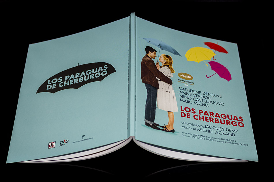 Fotografías del Blu-ray con funda y libreto de Los Paraguas de Cherburgo 13