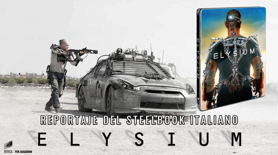 Fotografías del Steelbook de Elysium en Blu-ray (Italia) 1
