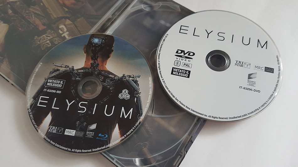 Fotografías del Steelbook de Elysium en Blu-ray (Italia) 12