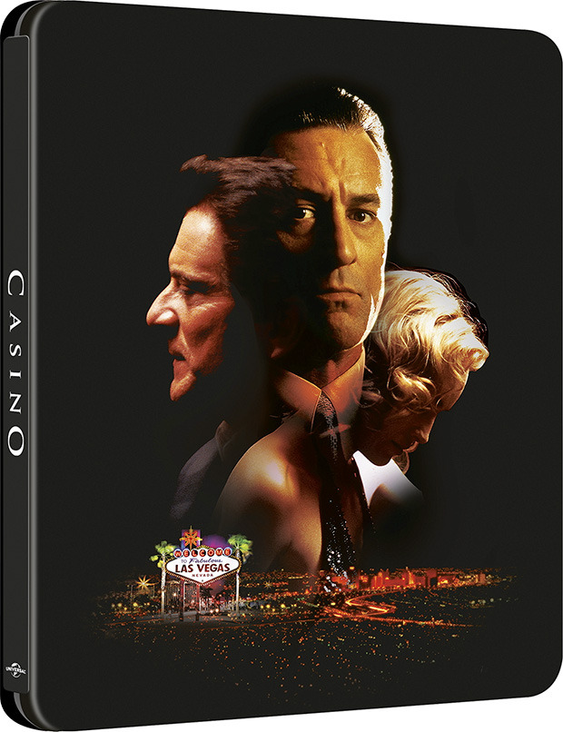Desvelada la carátula del Ultra HD Blu-ray de Casino - Edición Metálica 2