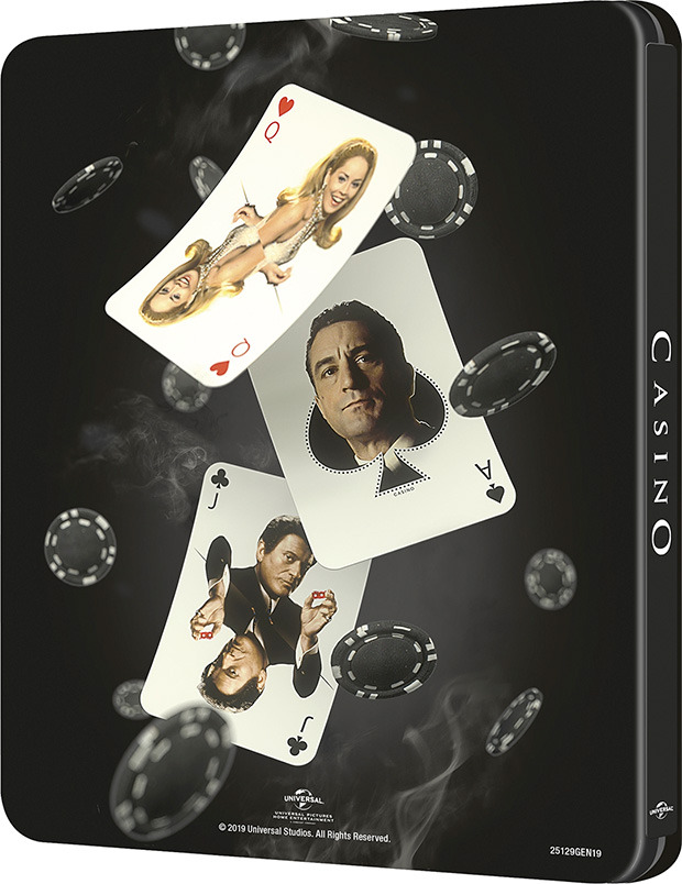 Desvelada la carátula del Ultra HD Blu-ray de Casino - Edición Metálica 3