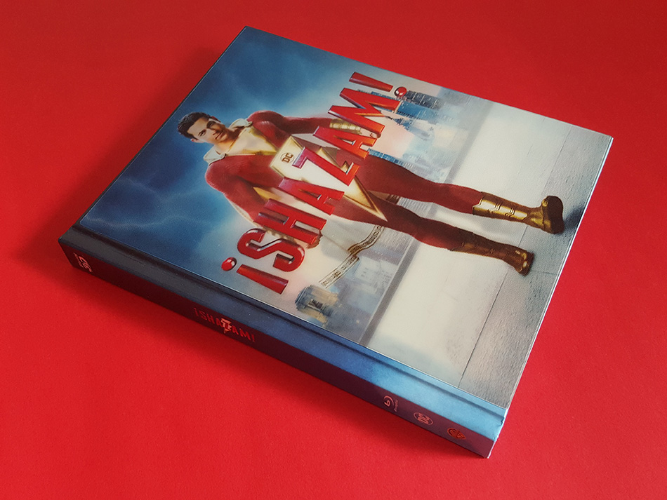 Fotografías del Digibook lenticular de ¡Shazam! en Blu-ray 3D 8