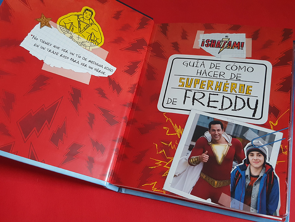 Fotografías del Digibook lenticular de ¡Shazam! en Blu-ray 3D 15