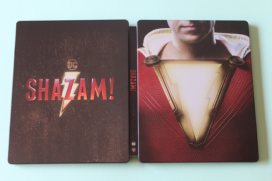 Fotografías del Stelbook de ¡Shazam! en UHD 4K y Blu-ray (UK) 10