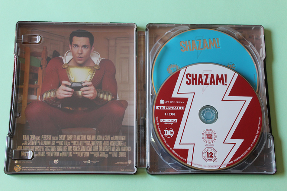 Fotografías del Stelbook de ¡Shazam! en UHD 4K y Blu-ray (UK) 13