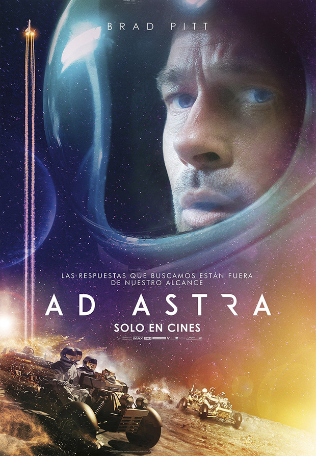Póster final de Ad Astra, protagonizada por Brad Pitt 4