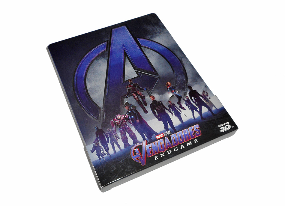 Fotografías del Steelbook de Vengadores: Endgame en Blu-ray 3D 2
