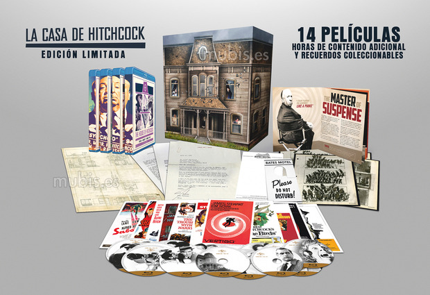 Detalles del Blu-ray de La Casa de Hitchcock - Edición Limitada