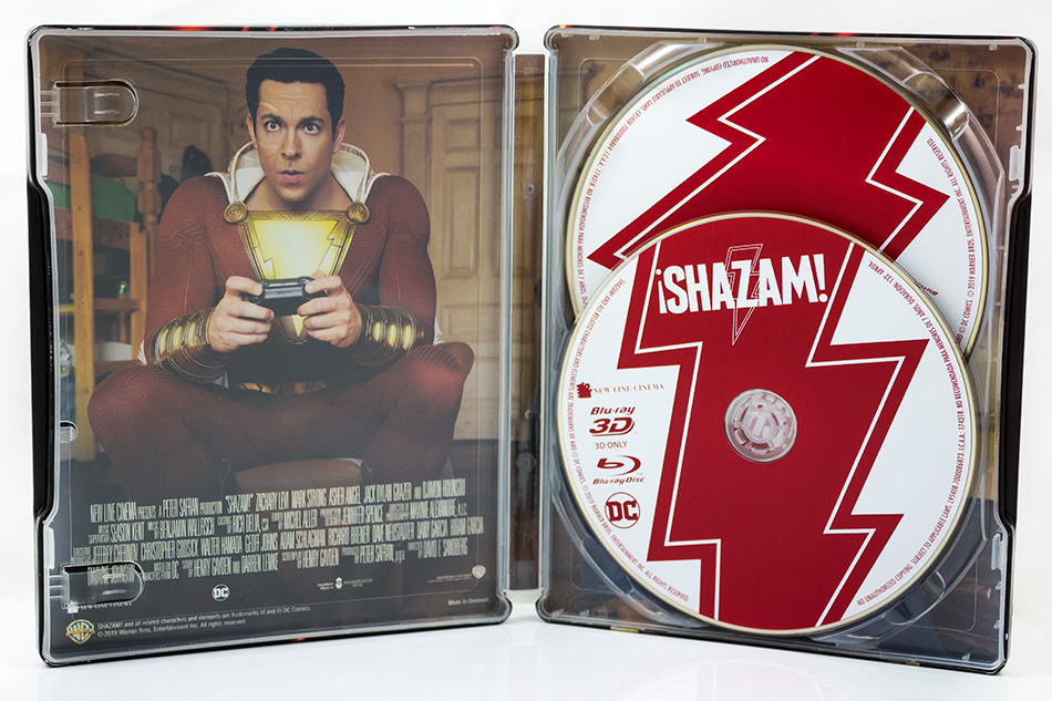 Fotografías del Steelbook de ¡Shazam! en Blu-ray 3D 13