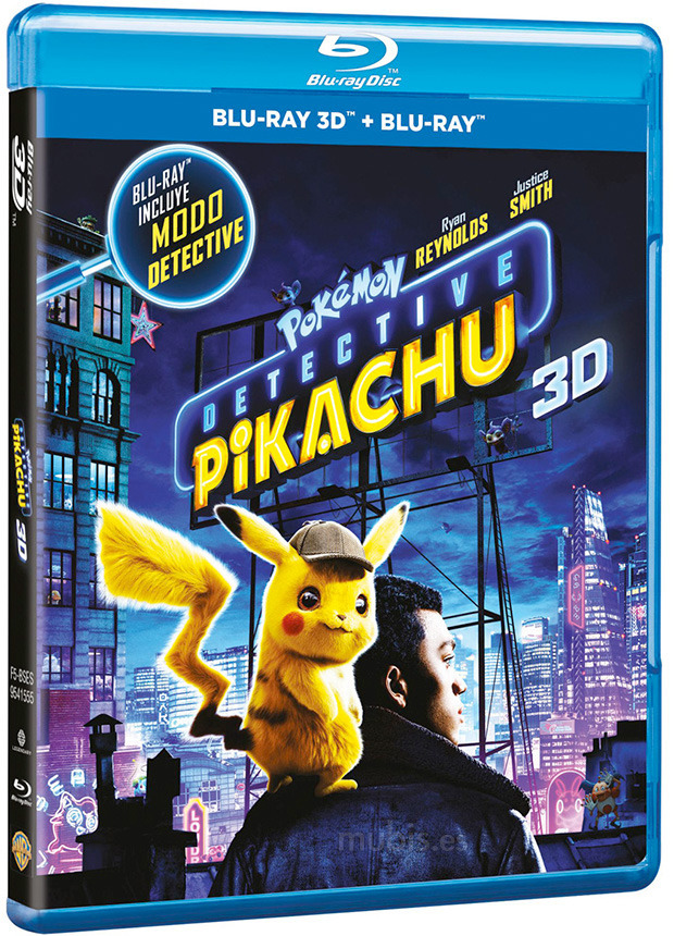 Pokémon: Detective Pikachu Blu-ray 3D 3