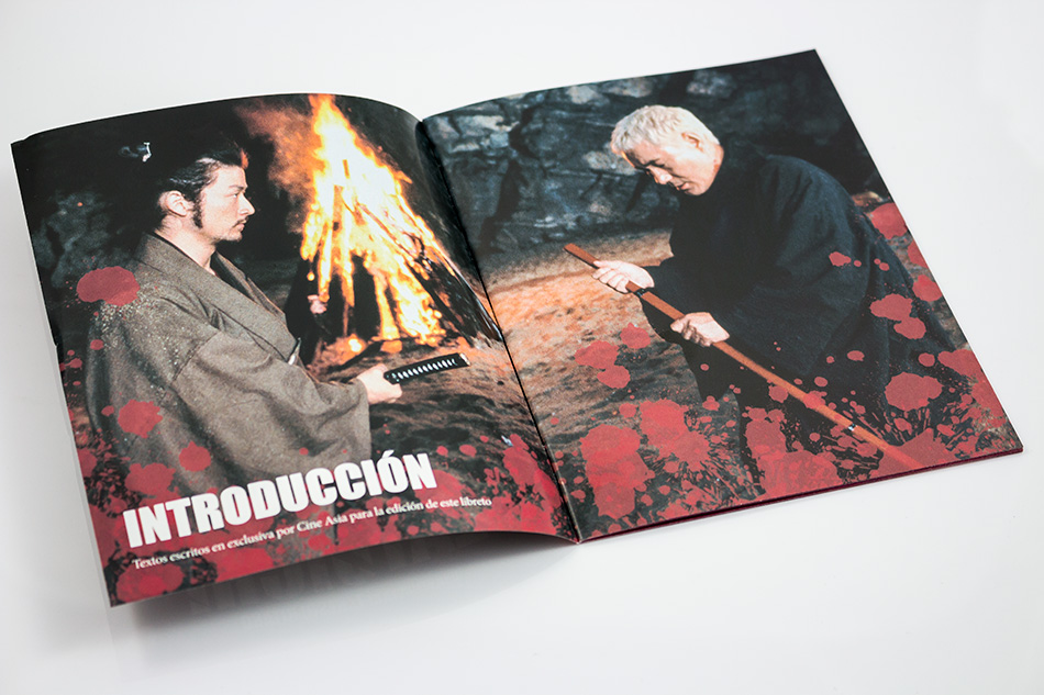 Fotografías de la edición con funda y libreto de Zatoichi en Blu-ray 14