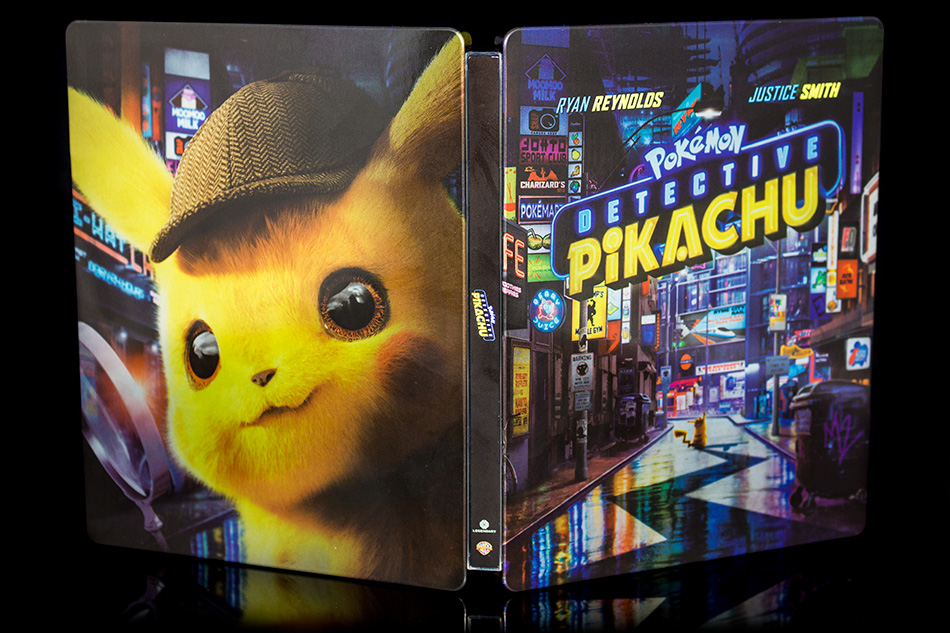 Fotografías del Steelbook de Pokémon: Detective Pikachu en Blu-ray 3D 11
