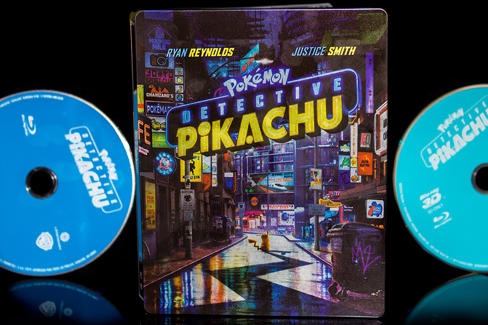 Fotografías del Steelbook de Pokémon: Detective Pikachu en Blu-ray 3D 14